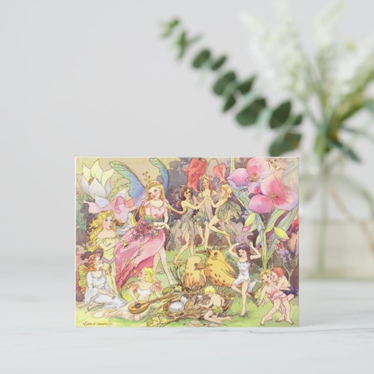 Carte Postale Fées et Sprites (Debout devant)
