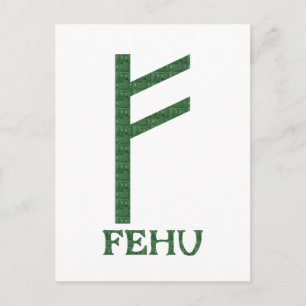Carte Postale Fehu