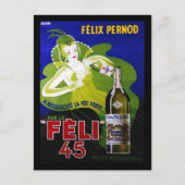 CARTE POSTALE FELI 45 ABSINTHE (Devant)