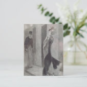 Carte Postale Felicien Rops - Pardon humain (Debout devant)