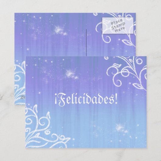 Carte Postale Felicitación01 - Postales (Devant / Derrière)