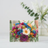 Carte Postale Félicitations à votre Mariage (Debout devant)