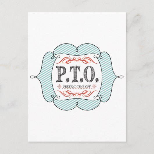 Carte Postale Félicitations amusantes pour faire semblant d'être (Devant)