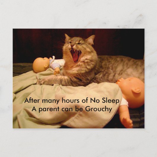 Carte Postale félicitations au nouveau parent (Devant)