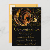 Carte Postale Félicitations_Carte postale (Devant / Derrière)