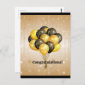 Carte Postale Félicitations ! Célébration (Devant / Derrière)