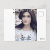 Carte Postale Félicitations classe de nom de l'année école col (Dos)