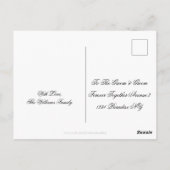 Carte Postale Félicitations Couple Gay Drapeau Arc-en-ciel Lumin (Dos)