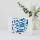 Carte Postale Félicitations de votre passage ! (Debout devant)