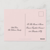 Carte Postale Félicitations Gay Couple Rainbow Flag (Dos)