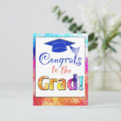 Carte Postale Félicitations Grad (Debout devant)