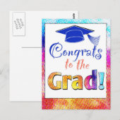 Carte Postale Félicitations Grad (Devant / Derrière)