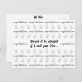 Carte Postale Félicitations High Five Honore Toute Réalisation (Devant / Derrière)