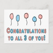 Carte Postale Félicitations pour la grossesse (Devant)