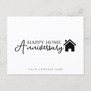 Carte Postale Félicitations pour l'anniversaire de votre maison 