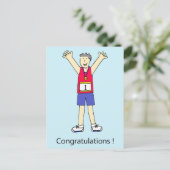 Carte Postale Félicitations pour Lui. (Debout devant)