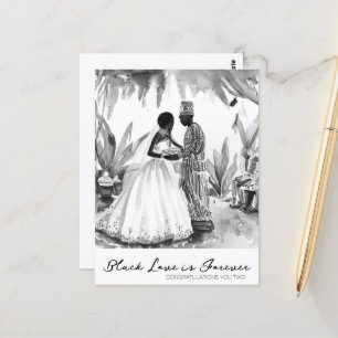Carte Postale Félicitations pour votre mariage