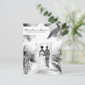 Carte Postale Félicitations pour votre mariage (Debout devant)