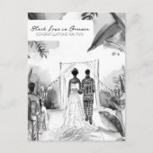 Carte Postale Félicitations pour votre mariage (Devant)