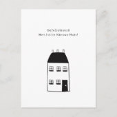 Carte Postale Félicitations pour votre nouvelle maison Illustrat (Devant)
