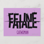 Carte Postale Feline Fatale (Devant)