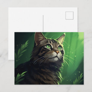 Carte postale Felines in Their Natural Habitat