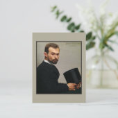 Carte Postale Felix Jasinski Holding Casquette par Vallotton (Debout devant)