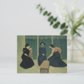 Carte Postale Felix Vallotton - Gossip (Debout devant)