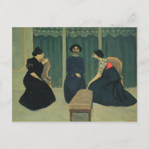 Carte Postale Felix Vallotton - Gossip