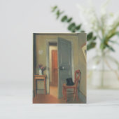 Carte Postale Felix Vallotton - la visite (Debout devant)