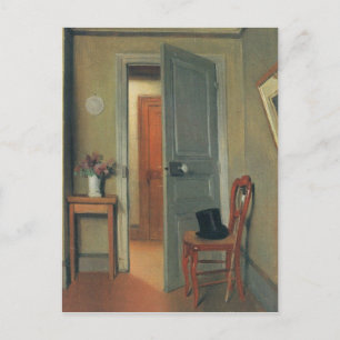 Carte Postale Felix Vallotton - la visite