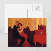 Carte Postale Felix Vallotton : Le mensonge (Devant / Derrière)