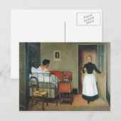 Carte Postale Felix Vallotton - Les malades (Devant / Derrière)