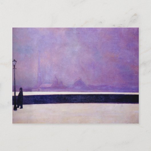 Carte Postale Felix Vallotton - Neva, brouillard léger (Devant)