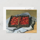 Carte Postale Felix Vallotton - Panier de cerises (Devant / Derrière)