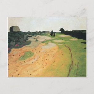 Carte Postale Felix Vallotton - Paysage en Breton