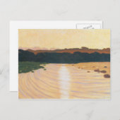 Carte Postale Felix Vallotton - Scène du soir (Devant / Derrière)