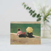 Carte Postale Felix Vallotton - sur la plage (Debout devant)