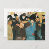 Carte Postale Felix Vallotton - The bistro (Devant / Derrière)