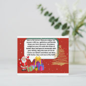 Carte Postale Feliz Natal  (Debout devant)