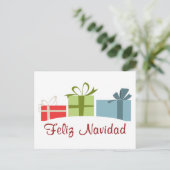 Carte Postale Feliz Navidad (Debout devant)