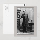 Carte Postale Fellow à longue barbe (Devant / Derrière)