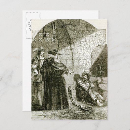 Carte Postale Felton en prison (Devant / Derrière)