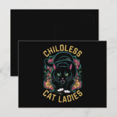 Carte Postale Feminist Cat Ladies 2024 (Devant / Derrière)