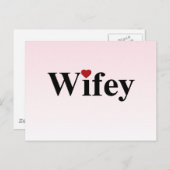 Carte Postale Femme (Devant / Derrière)