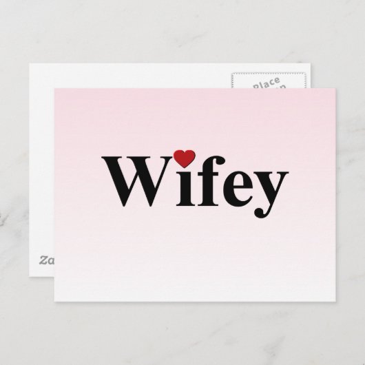 Carte Postale Femme (Devant / Derrière)