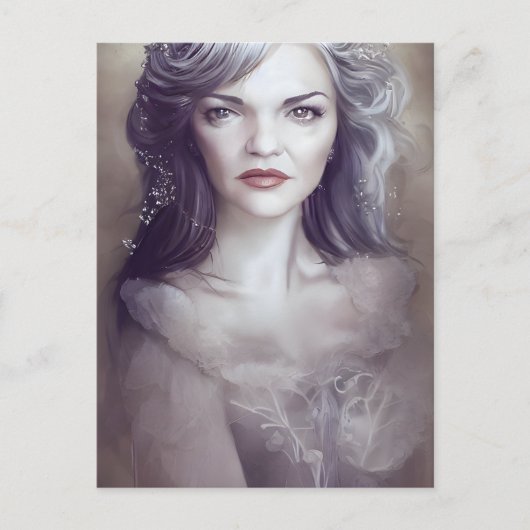 Carte postale femme (Devant)