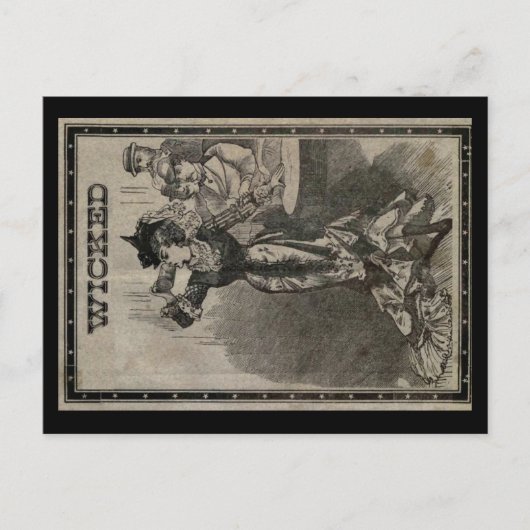 Carte postale Femme (Devant)