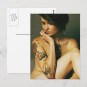 Carte Postale Femme (Devant / Derrière)