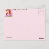 Carte Postale Femme (Dos)